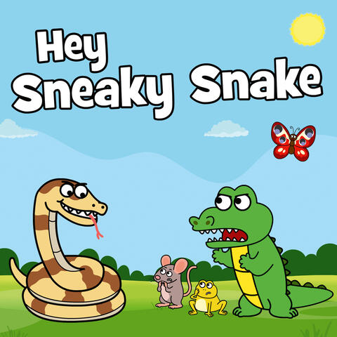 Hey Sneaky Snake album art