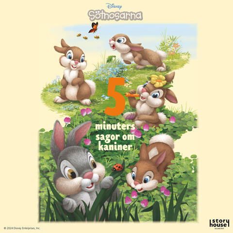 5 minuters sagor om kaniner album art