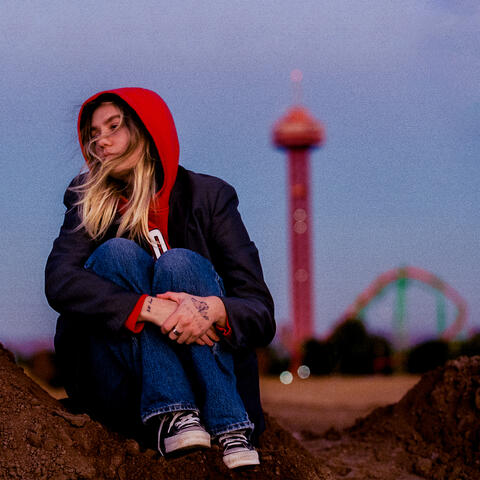too late to cry album art