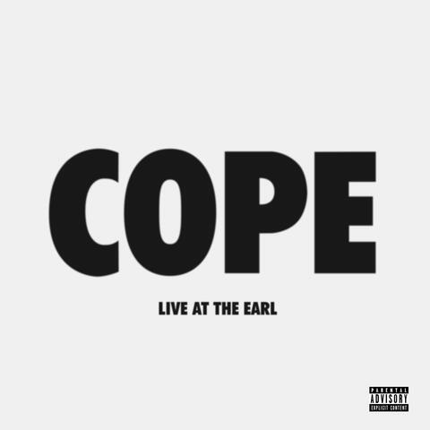 Cope Live at The Earl album art