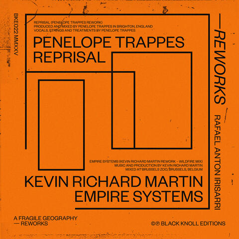 Reprisal (Penelope Trappes rework) / Empire Systems (Kevin Richard Martin rework - Wildfire mix) album art