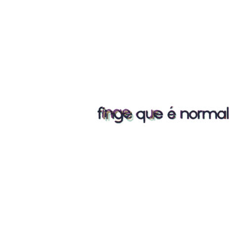 Finge Que É Normal album art