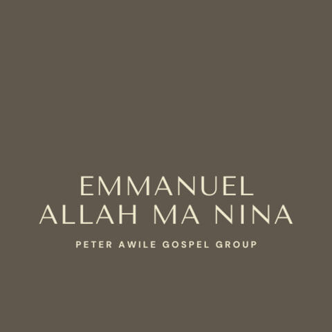 Emmanuel Allah Ma Nina album art