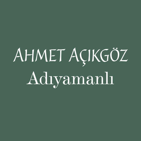 Adıyamanlı album art