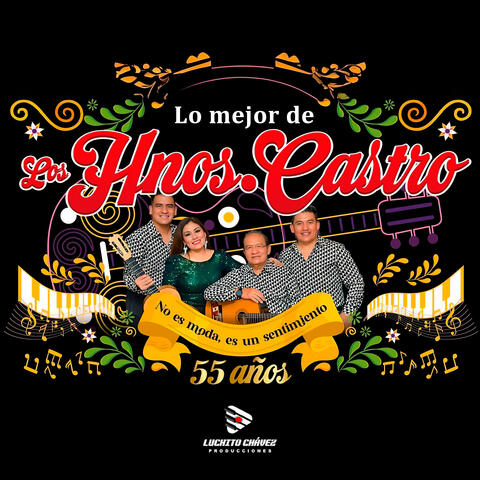 Lo Mejor de los Hermanos Castro album art