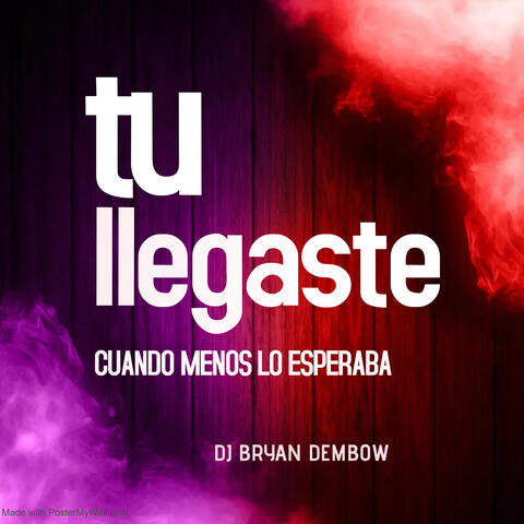 Tu Llegaste Cuando Menos album art