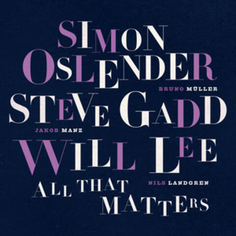 All That Matters album art