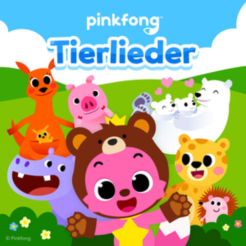 Pinkfong Tierlieder album art