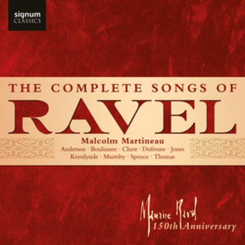 The Complete Songs of Ravel album art