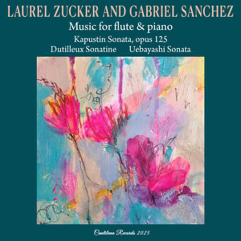 Music for Flute & Piano: Kapustin Sonata Op. 125, Dutilleux Sonatine, Uebayashi Sonata album art