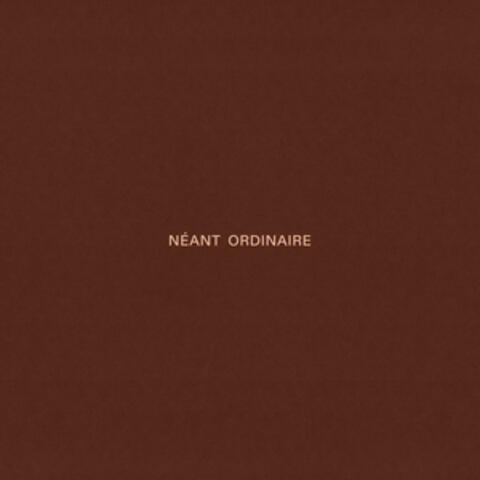 Néant ordinaire album art