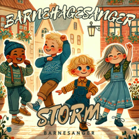 Barnehagesanger album art