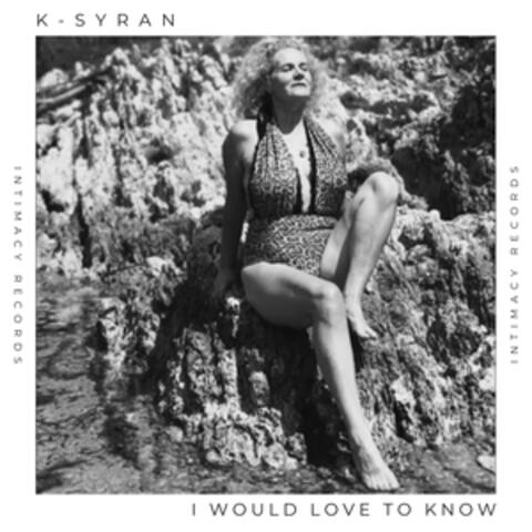 I Would Love To Know album art