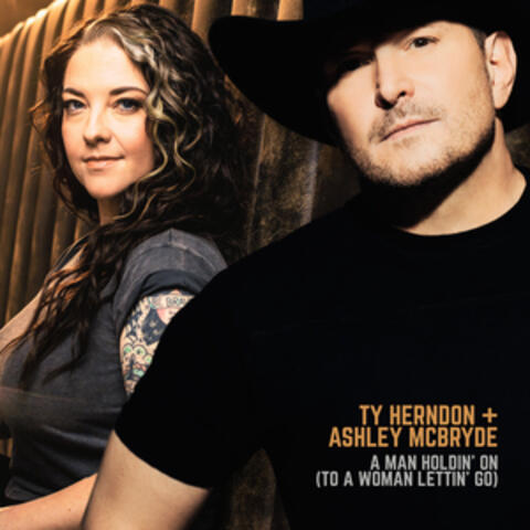 A Man Holdin' On (To a Woman Lettin' Go) album art