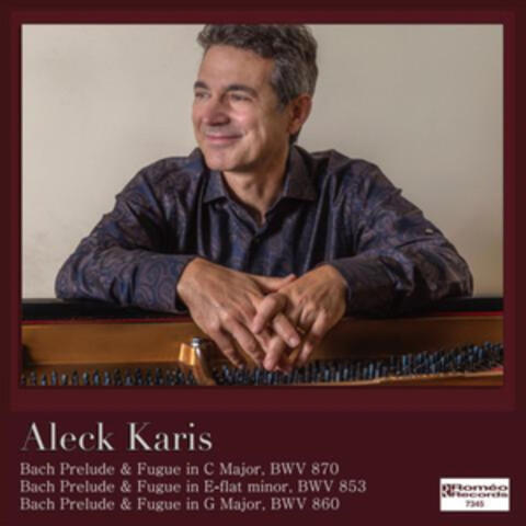 Aleck Karis Plays Bach album art