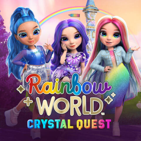 Rainbow World Crystal Quest album art