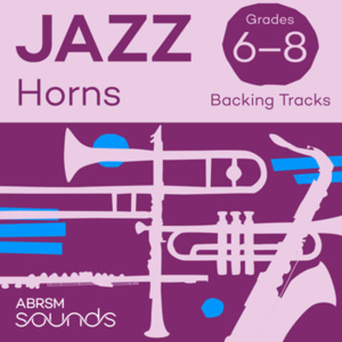 Jazz Horns Backing Tracks, ABRSM Grades 6-8 album art