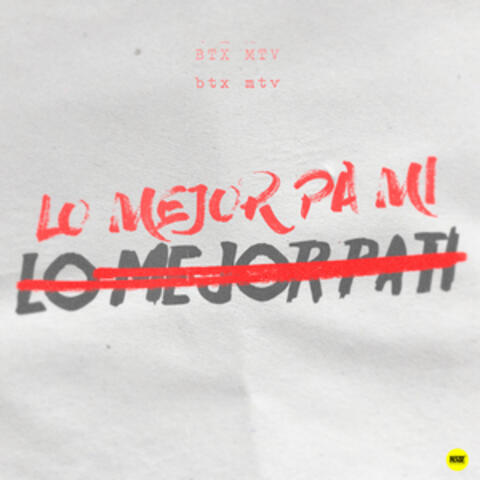 Lo Mejor Pa Mi album art
