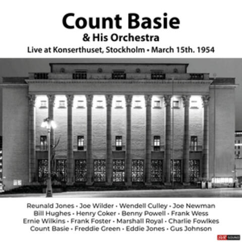 Count Basie & His Orchestra Live at Konserthuset, Stockholm 1954 album art
