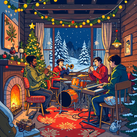 Sleigh Ride Swing and Christmas Magic album art