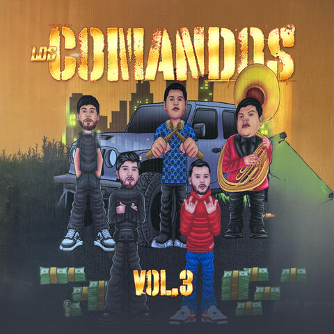 Los Comandos VOL.3 album art