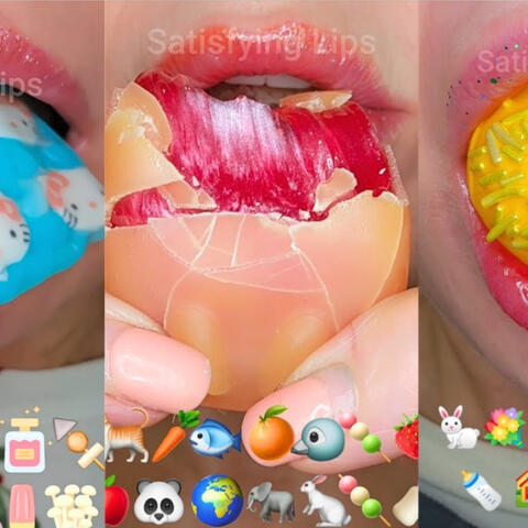 1 HOUR ASMR FOR SLEEP Satisfying ASMR Eating album art
