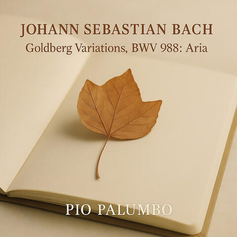 Goldberg Variations, BWV 988: Aria album art