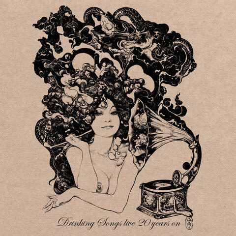Drinking Songs Live 20 years on album art