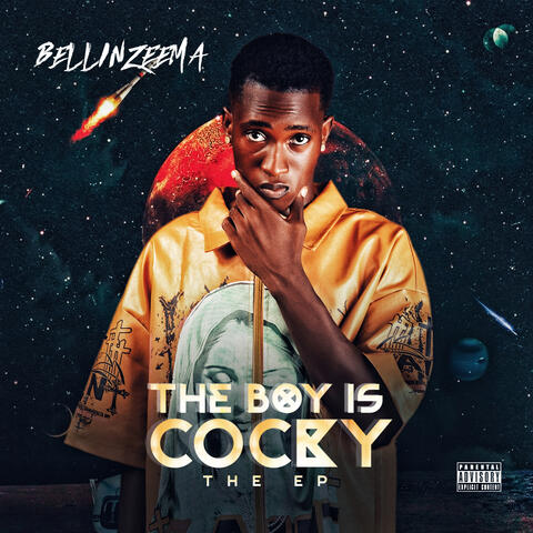 THE BOY IS COCKY EP album art