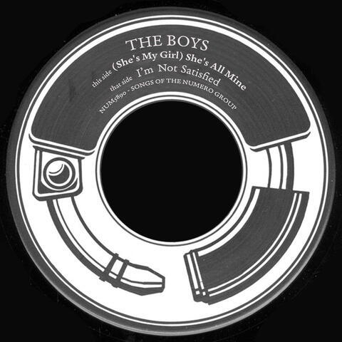 (She's My Girl) She's All Mine b/w I'm Not Satisfied album art