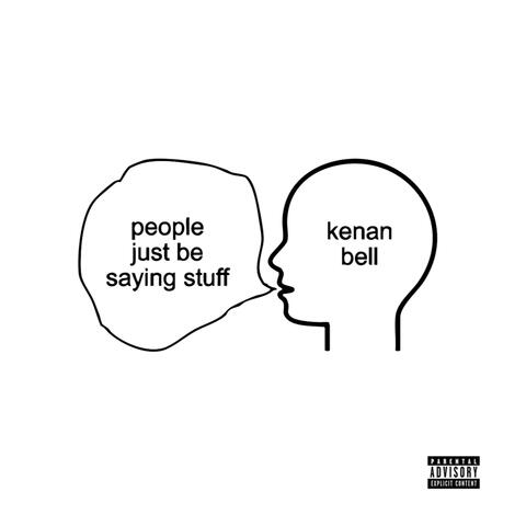 people just be saying stuff album art