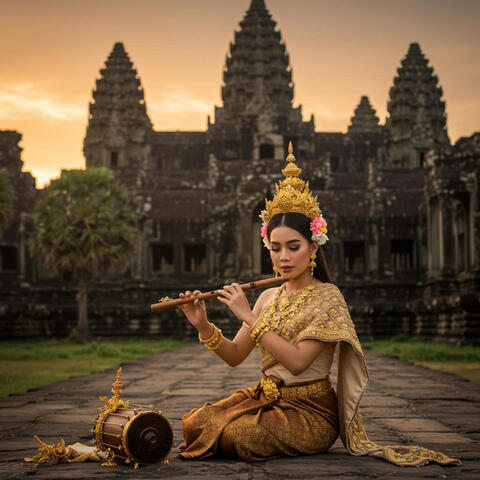 Khmer flute sound (Relaxing music for sleeping) album art