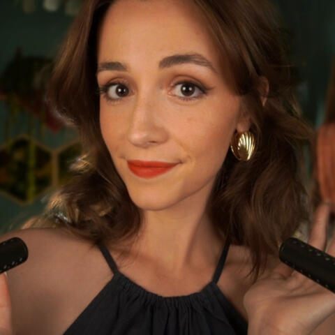 ASMR - New Mic Test (Tapping, Brushing & Whispers) album art