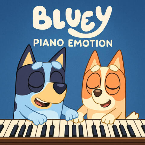 Bluey Piano Emotion album art