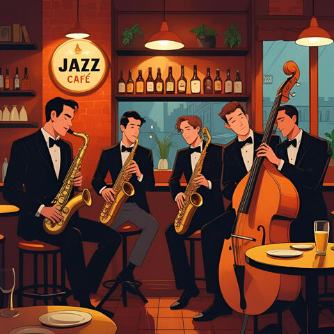 Lofi Jazz Cafe Vibes to Relax and Work To album art