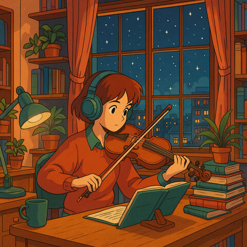 Violin Study Music for Focus, Concentration, and Calm Learning album art