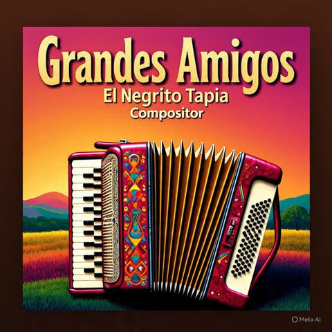 Grandes amigos el negrito tapia album art