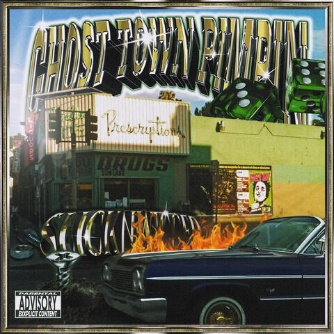 GHOST TOWN PIMPIN' album art