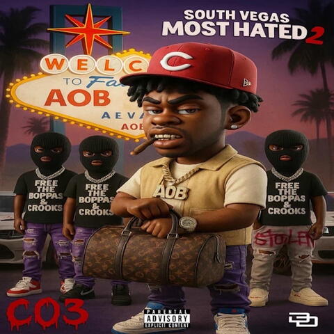 South Vegas Most Hated 2 album art