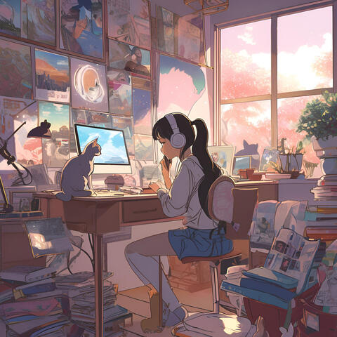 Calm Background Music for Studying and Working album art