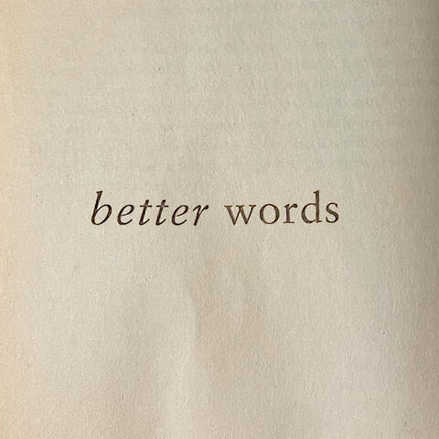 Better Words album art