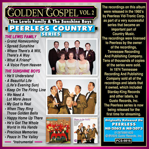 Golden Gospel, Volume 2 album art