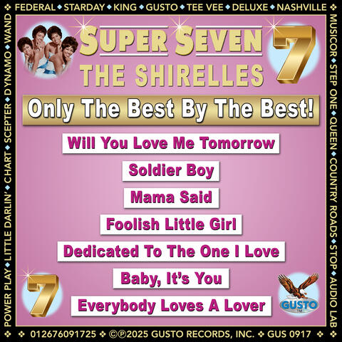 Super Seven - The Shirelles album art