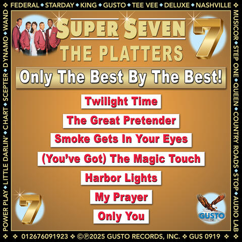 Super Seven - The Platters album art