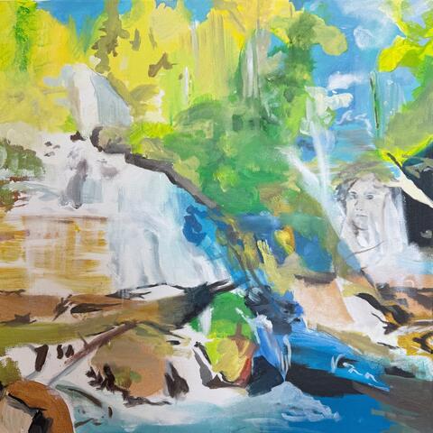 Blue Ridge Way (from ‘Let’s Go Dancing’ the songs of Kevn Kinney) album art