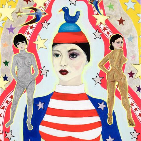Patron Lady Beautiful (from ‘Let’s Go Dancing’ the songs of Kevn Kinney) album art