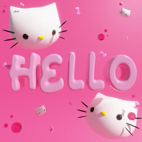 helo kitty album art
