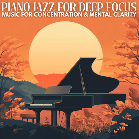 Piano Jazz for Deep Focus: Music for Concentration & Mental Clarity album art