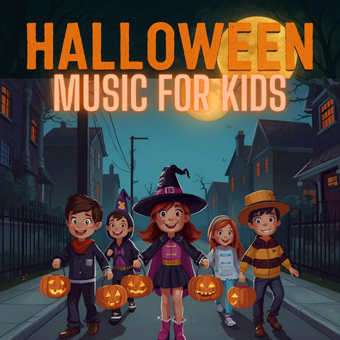 Halloween Music for Kids album art