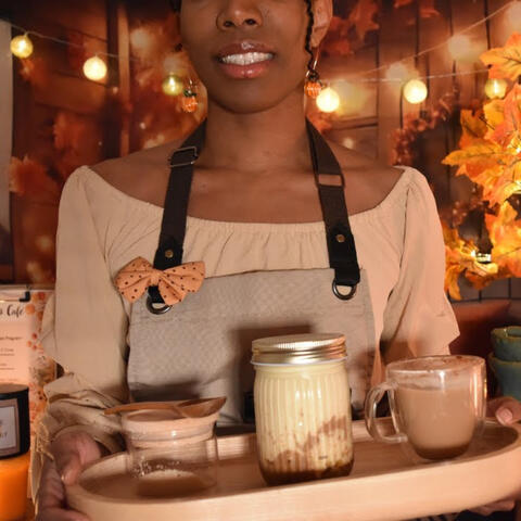 ASMR Cozy Café Roleplay for Deep Sleep album art